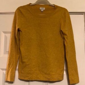 Mustard J Crew Sweater